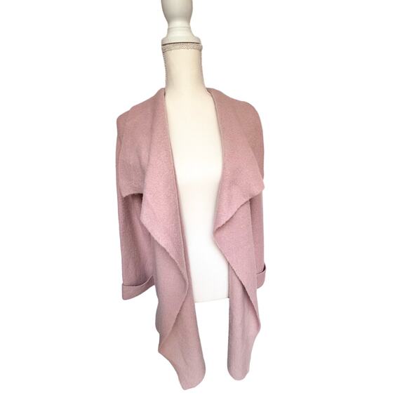 Staccato Pink Waterfall Cardigan with Pockets Medium - Picture 2 of 9